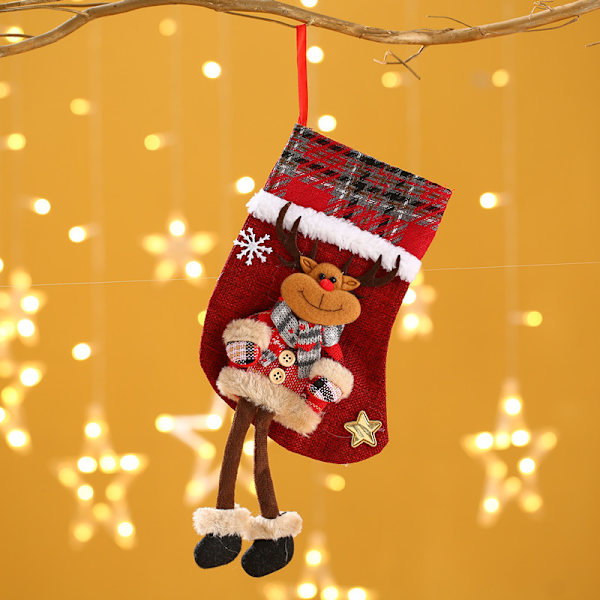 Christmas Stocking , Personalized Handmade Large Sock, Holiday