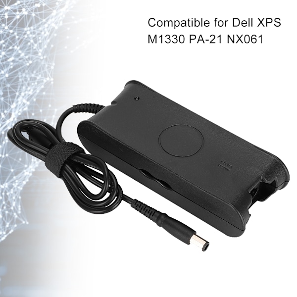 Dator PC AC-adapter för Dell XPS / M1330 / PA-21 / NX061 Laptop Tillbehör (100-240V)
