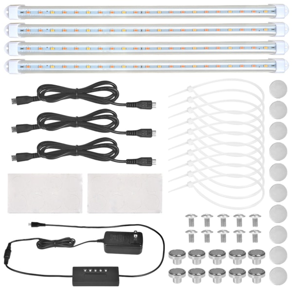 Växtlampa Full Spectrum Lampa för Hydroponics Inomhusväxter