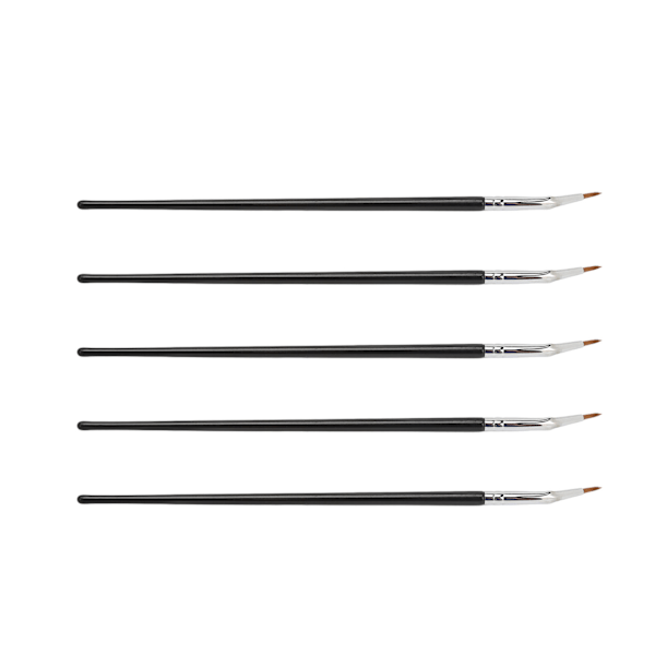Multifunktionella Sminkborstar, Nagelkonstborstar Högkvalitativt Material Precisionsapplikationsverktyg för Eyeliner, Ögonbryn, Concealer