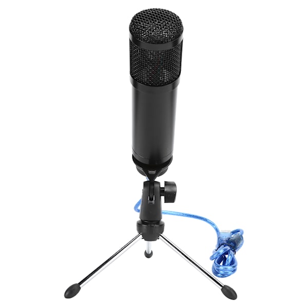 Professionell Kapacitans USB-Mikrofon Inspelning Mini Portabelt MIC-Set Plug and Play