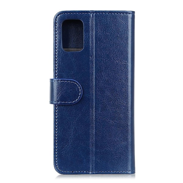 Xiaomi Mi 11 - Crazy Horse Läder Fodral - Blå Blue Blå