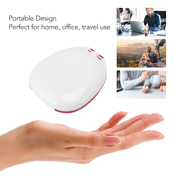 Chic Förvaringsask för Tandställning, Hållbar Design med Ventilationshål för Fräsch Förvaring av Aligners, 5 st Små i Delikata Ljusa Färger Inkluderar Borste och Chewie