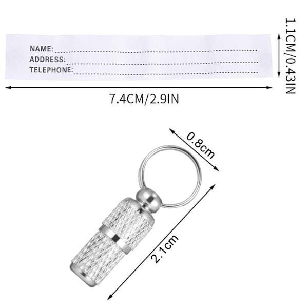 Sublimering Tomma Hundbrickor Aluminium Hund ID-Brickor Benformade Husdjur