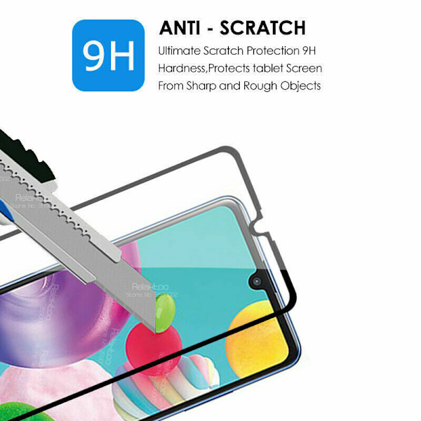 2-Pack Samsung Galaxy A41 - 9H Härdat glas - Top kvalitet