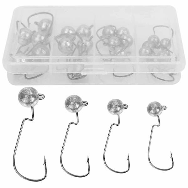 Precision Fishing Enhancer, Shaky Head Jiggkrok Kombinerar Fiskekrok Och Vikt För Oöverträffad Prestanda I Sötvattens- Och Saltvattensmiljöer,