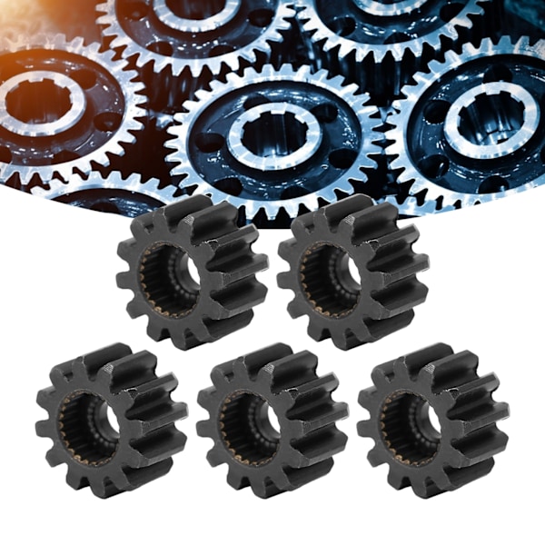 5 st Servo Spårväxel Stål Hållbar Praktisk Industridelar 24 Inre Tand Spline Modul 0.812 Tand