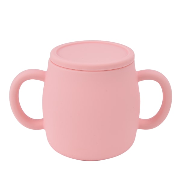 280 ml Baby Training Cup med lock Portable Kids Silikon Cup