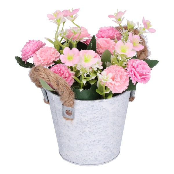 Konstgjord hortensia blomsterarrangemang prydnader konstgjorda blommor