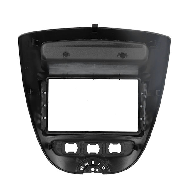 2‑DIN Instrumentbräda Kit Bilradio Stereo Fascia Inredning Modifikation Passar för CITROEN C1 2005-2014