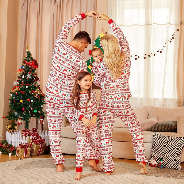 Matchande familjepyjamas julset, matchande julset