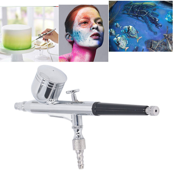 Airbrush i Rostfritt Stål för Måleri 10L/min 30MPa Verktyg för Modellfärgning