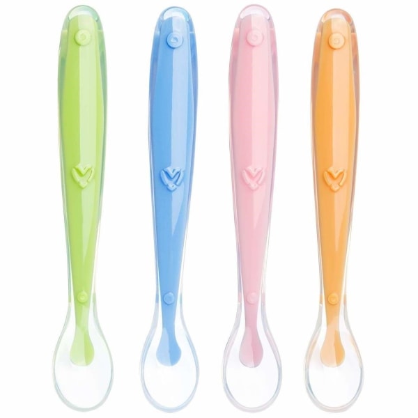 Babysked i silikon, 4-pack babyskedar, silikon