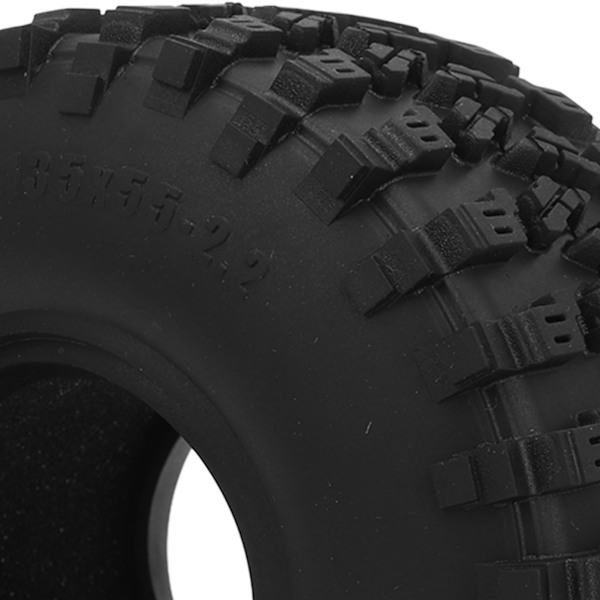 4 st 2,2 tum RC Crawler Däck Gummi Mjuk Ersättning RC Bil Hjul Däck för SCX10 1/10 RC Crawlers