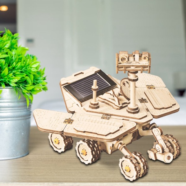 Barn Barn DIY Space Rover modell Fysisk experiment leksak