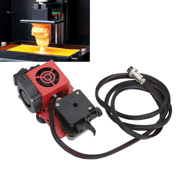 3D-skrivar Direkt Driven Extruder Kit Aluminium Mässing Snabb Värmeavledning Extruder Uppgraderingskit för PYRAMID