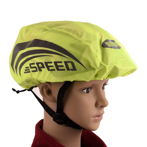 Cykelhjälmsskydd, Vattentätt och Andningsbart med Reflexremsa med Hög Synlighet, Justerbar Design för Optimal Passform