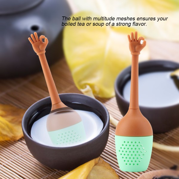 Nyhet Gest Teinfuser Lösa Blad Örtkrydda