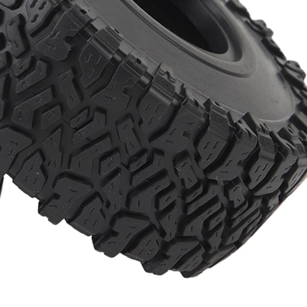 4 st 1/10 RC Crawler Däck Slitstarka Bra Grepp Halkskydd RC Gummihjul Däckset För SCX10
