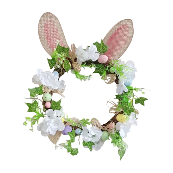 Påskdekoration Krans Kaninöron Konstgjord Krans Blomma
