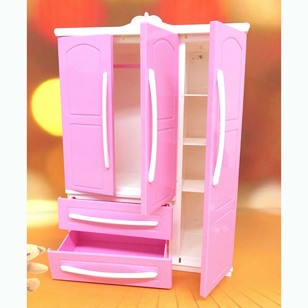 Dockhuskläder Organizer Mini Princess Möbler Garderob