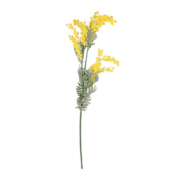 3 st konstgjorda gula blommor heminredning nålblomma