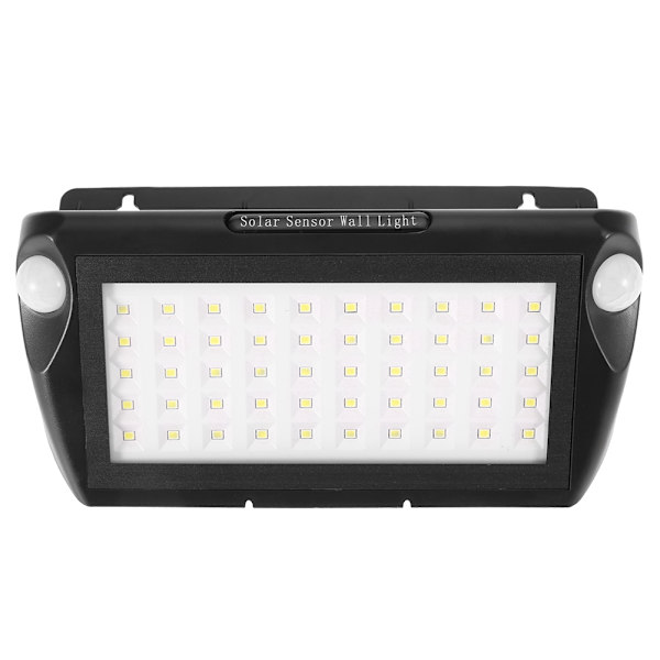 Solcellsladdad 50LED vägglampa Människokroppssensor Vattentät