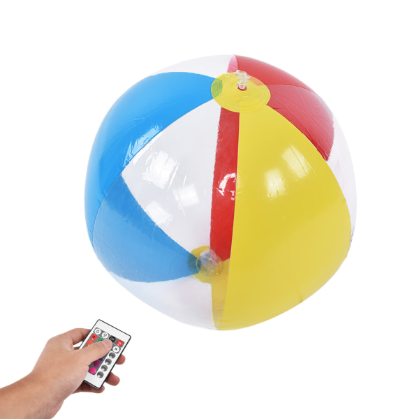Strandboll 40cm Flytande Uppblåsbar Poolleksak Vattentät med
