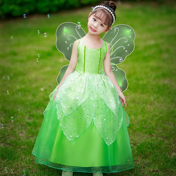 2 Pcs Fairy Butterfly Wings Set Birthday Halloween Party Fairy