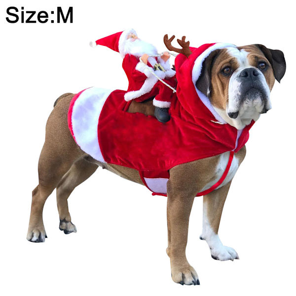 Husdjurs juldräkt Hundtomte Hästridningsdräkt