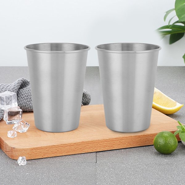 350 ml rostfritt stål camping picknick te vatten för barn och vuxna