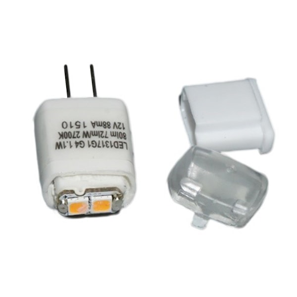 2ST G4 DC 8V-36V 1,1W LED-lampa Beads Energisparande Crystal Lam