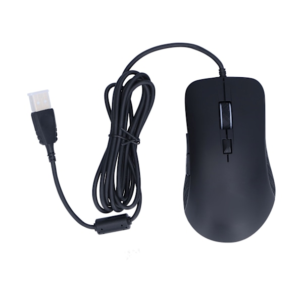 Ergonomisk Gamingmus USB Kabelansluten Mus Ljuseffekter Gravitationssensor Datortillbehör för Kontor