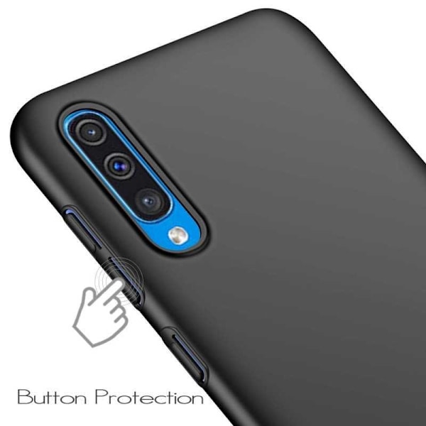 Samsung A50 Ultratunt Mattsvart Skal Basic V2 Svart