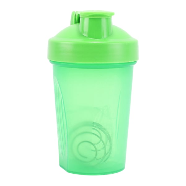 Shakerflaska för proteinpulver med klassisk ögla och BPA-fri, säker skruvlock, flip-lock som håller sig öppet, BPA-fri - 16oz - 400ML Green