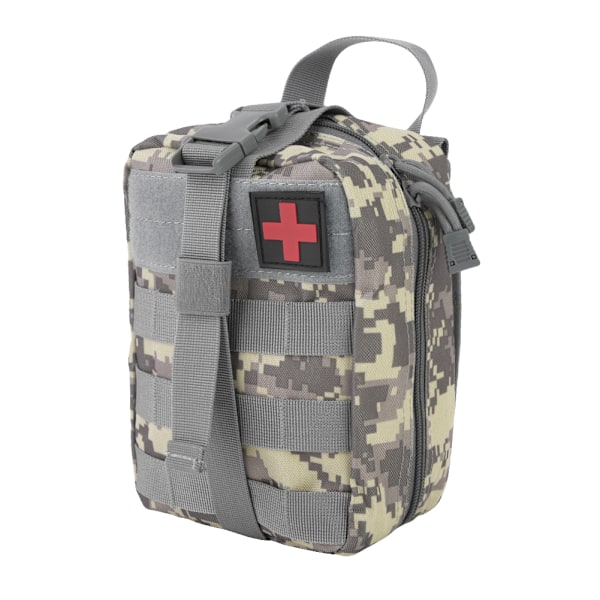 ACU Camo Taktisk Ficka, Slitstark Tredelad Design Med Vattenresistent Skydd För Snabb Första Hjälpen