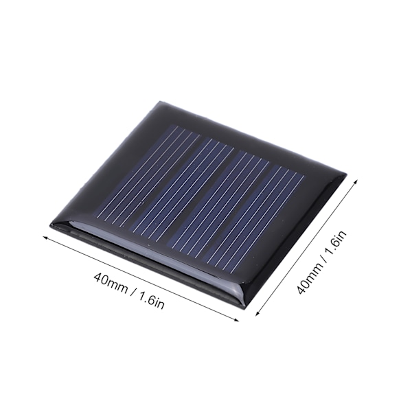Stilren och portabel mini-solpanel för vetenskapsprojekt, polykristallin design med 2V effekt och 210Ma ström, unik teknologi säkerställer