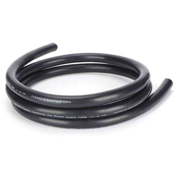 Monosaudio P901 4.5mm² Strömkabel Multi-Core Hi-OFC Kopparkabel HiFi AC Strömkabel 1.5m