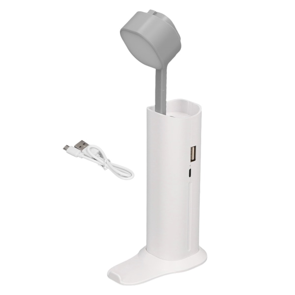 Bordslampa Bärbar ögonskydd Minificklampa Läsbordslampa med USB laddning för utomhus i sovrummet