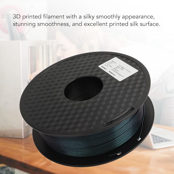 3D-skrivarfilament PLA Vattentätt Hög Transparens Glans Filamentskrivare Blå 1.75mm