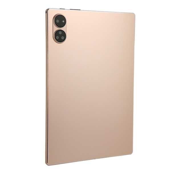 10-tums Tablet för Android 11 Guld MT6755 8-kärnig CPU 1920x1200 4G Samtal 2.4G 5G Dual Band WiFi 6GB 128GB Tablet 100‑240V EU-kontakt