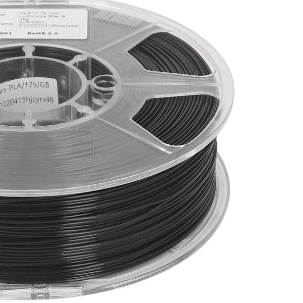 1,75 mm 3D-skrivarfilament Lysande Stjärna Hög Noggrannhet Stark Adhesion Bubbelfri 3D-utskriftsförbrukningsvaror för 3D-penna Skrivare