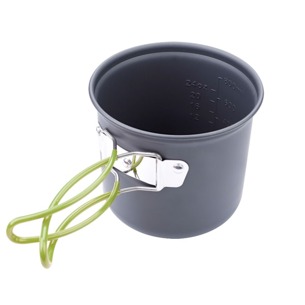 2-pack bärbar utomhus camping picknick köksredskap