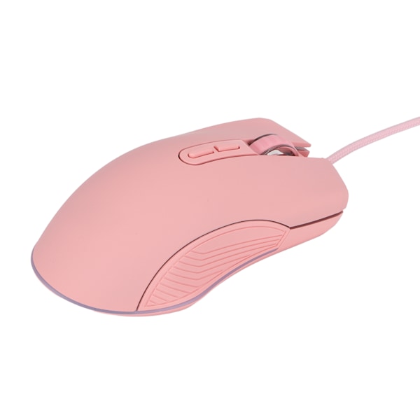 Trådbunden Mus RGB Bakgrundsbelysning 4 Nivåer Justerbar DPI Ergonomisk Bekväm Grepp Spelmus