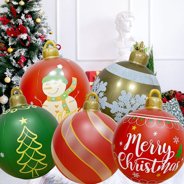 Inflatable Christmas decoration ball,LED remote control light