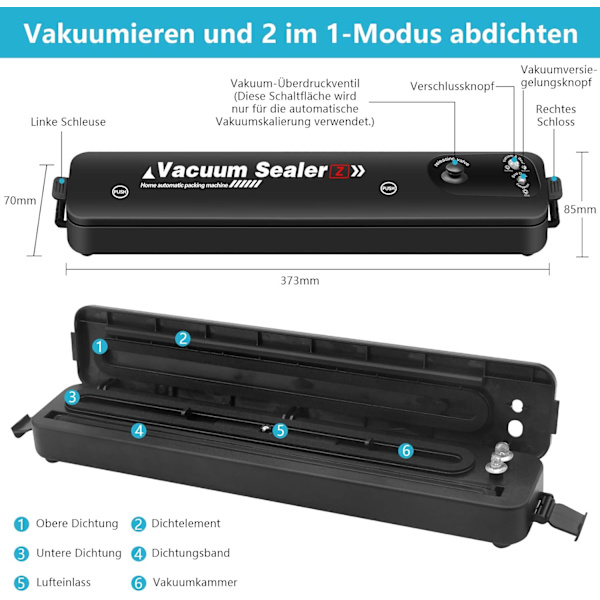 Automatisk matvakuumförpackare - Mångsidig köksutrustning