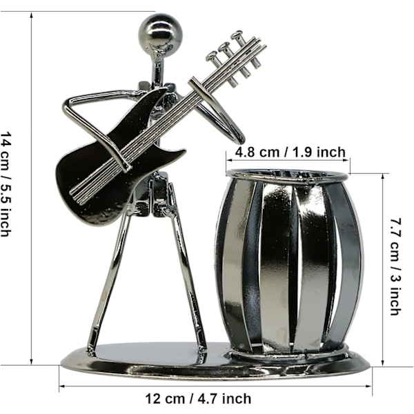Gitarr Penhållare Kreativa Skrivbordstillbehör Flerfunktionell
