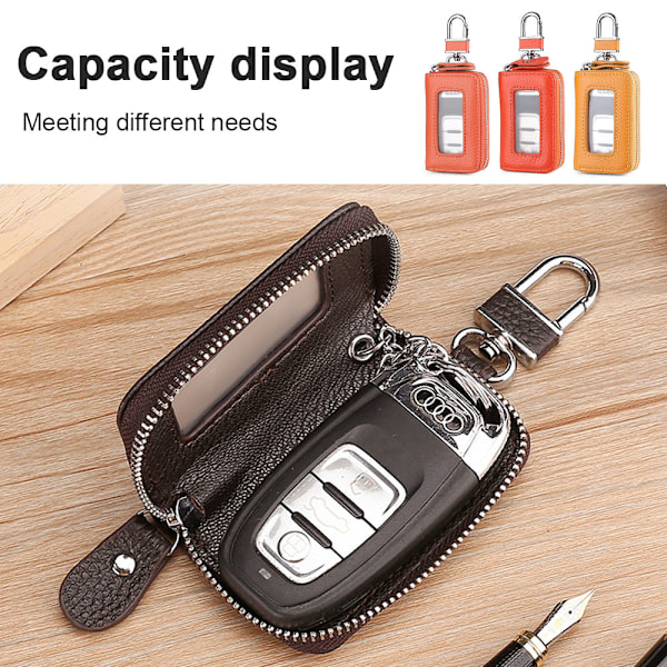 General Motors Keybox Läder Bil Smart Keybox Fjärrkontroll