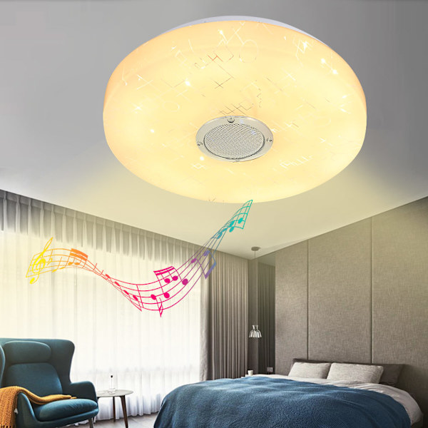 36W 220V LED Intelligent Music Plafond RGB Dimbar