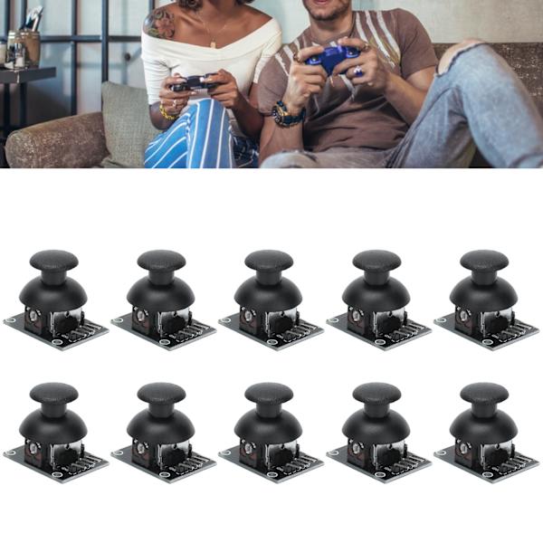 10 st Joystick-sensorer Spelkontrollmodul X Y Dubbla Axlar Ersättningsset för PS2
